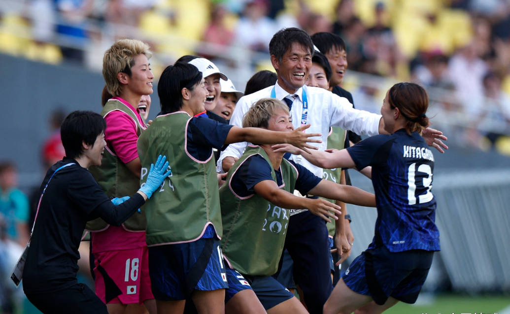 日本女足队成功晋级女子国际赛